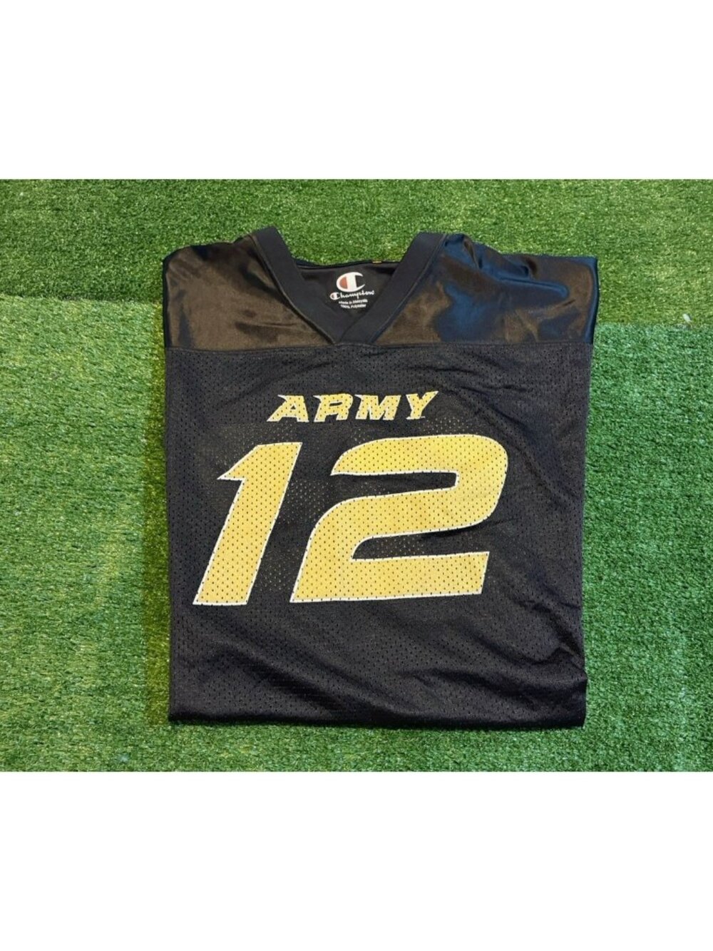 Vintage Army Black Knights jersey mens XL black gold nike football 90s oversize